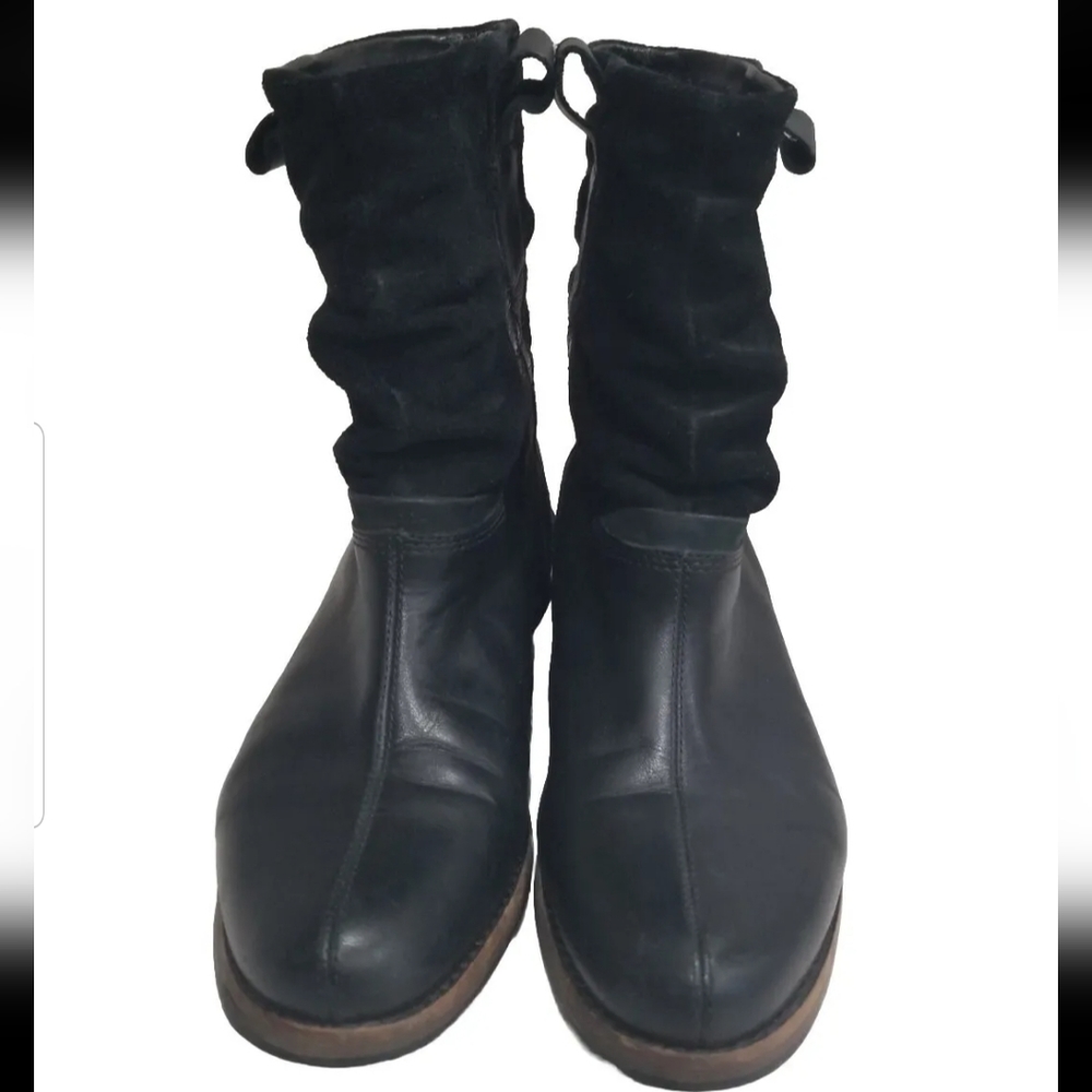 Patagonia Addie Suede and Leather Black Boots Women's Size 6